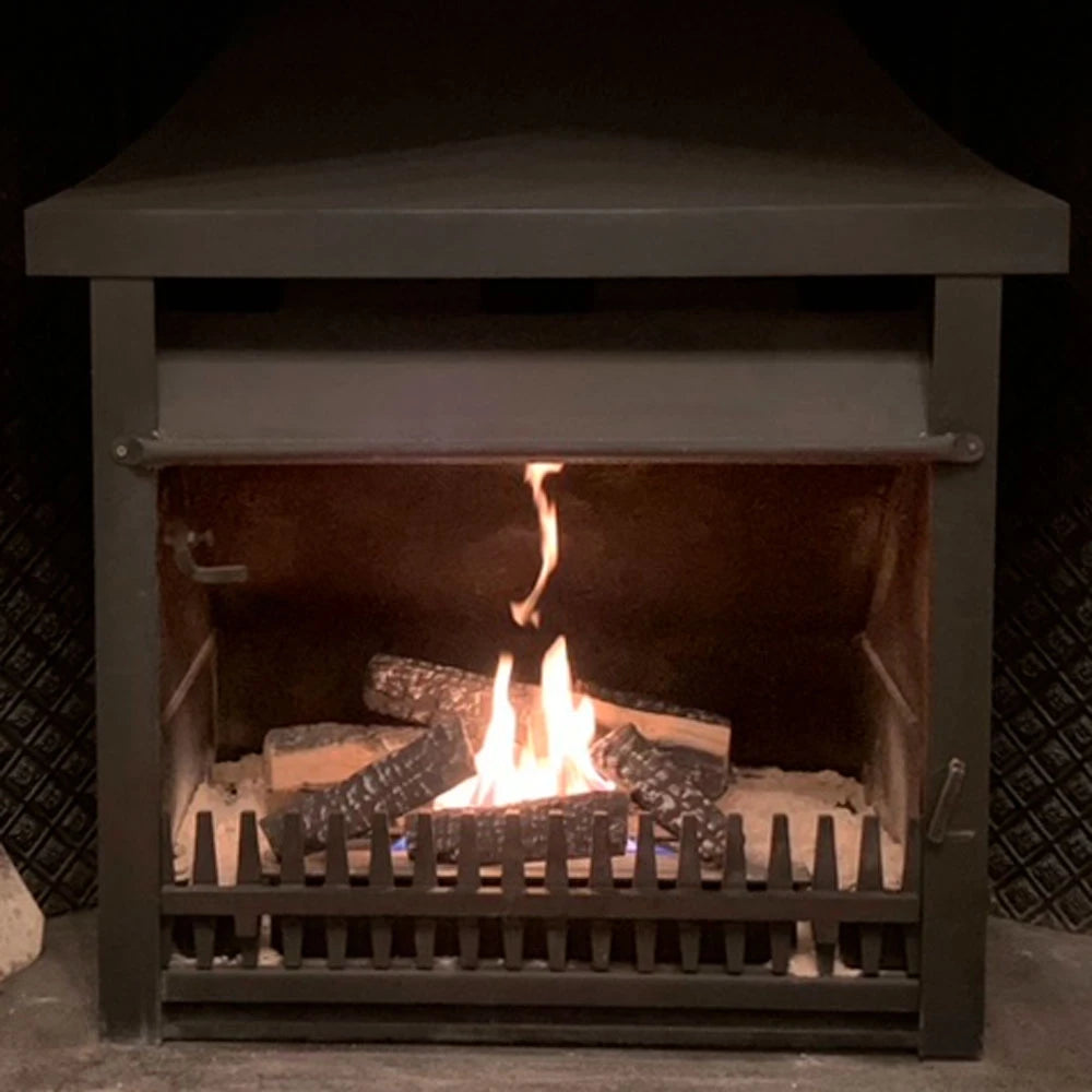 Keramik-Holzscheit-Dekoration für Bioethanol-Kamine