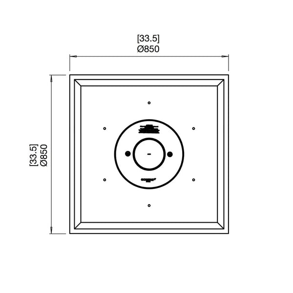 Nova 850 Outdoor-Kamin