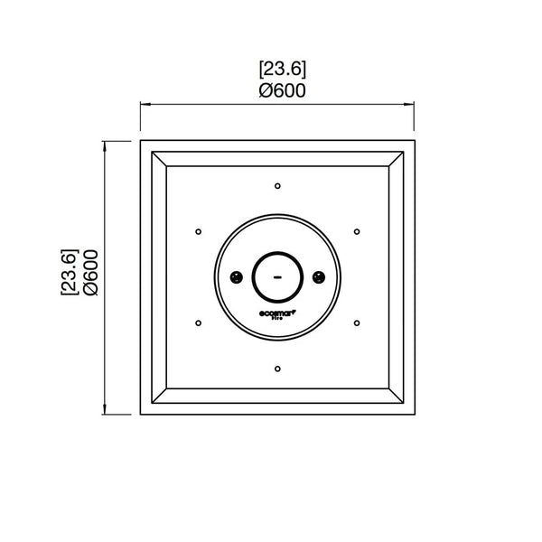 Nova 600 Outdoor-Kamin