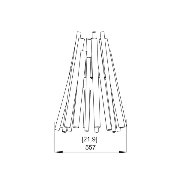 Stix Outdoor-Kamin
