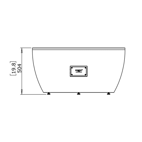 Pod 40 Outdoor-Kamin