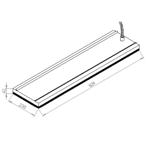 Heatstrip Innen 1200 watt