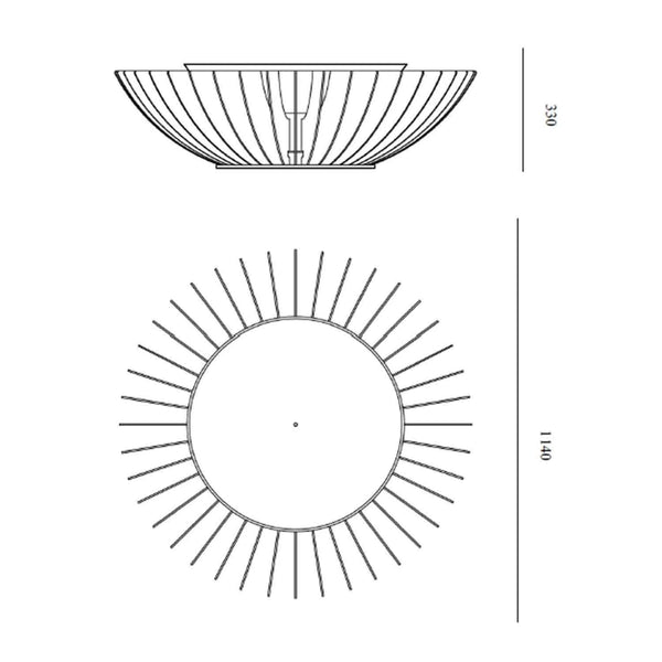 Cosmo Fire Pit – Schwarz