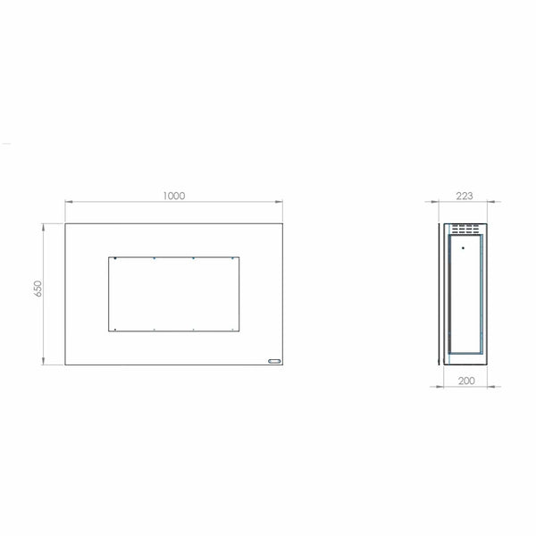 Mito Small - Brushed Steel
