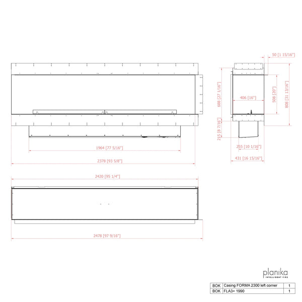 Forma 2300 Linke Ecke