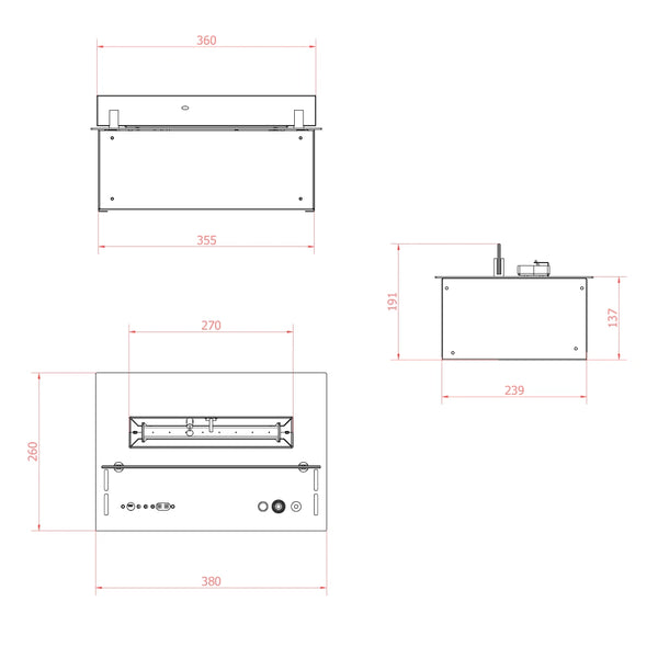 Senso Automatische Brennkammer