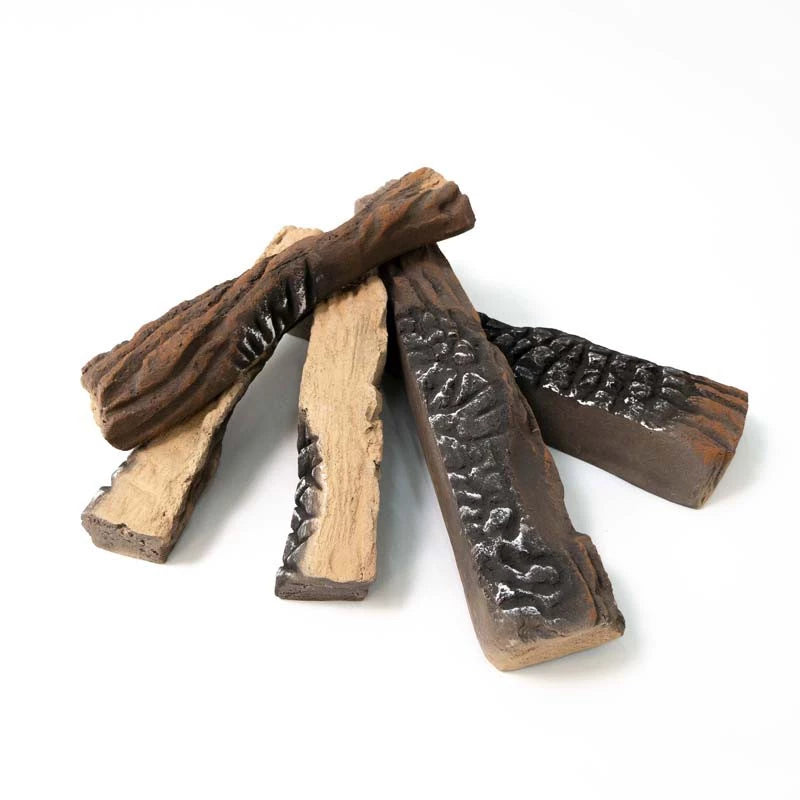 Keramik Holz 5 Stück.