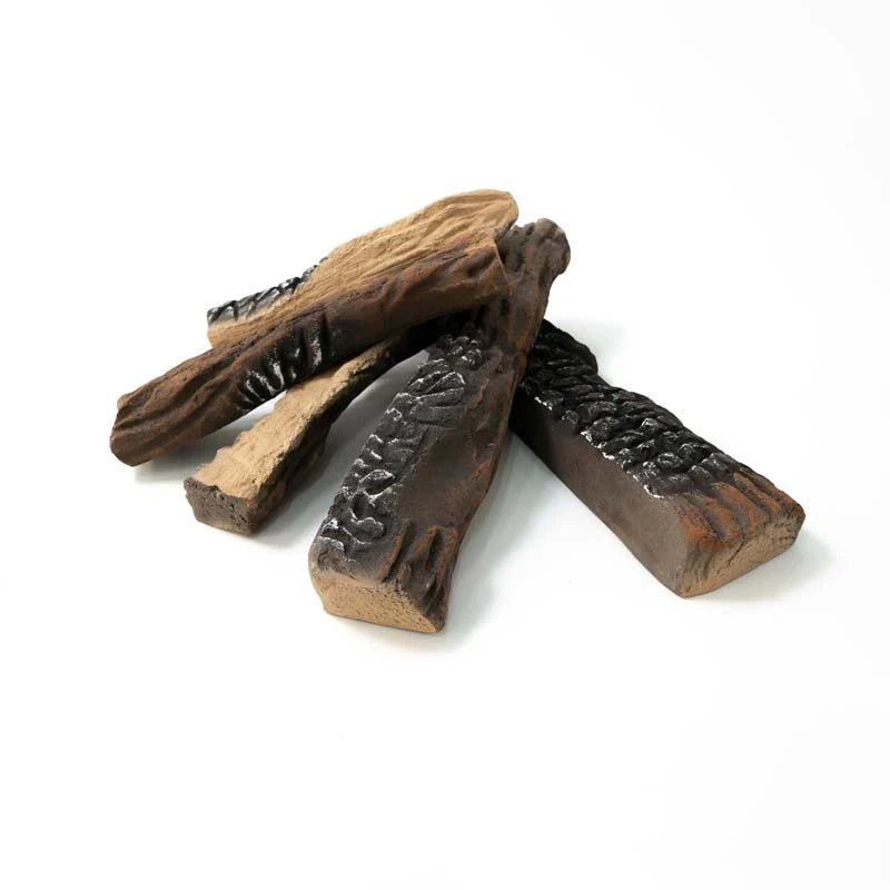 Keramik Holz 5 Stück.