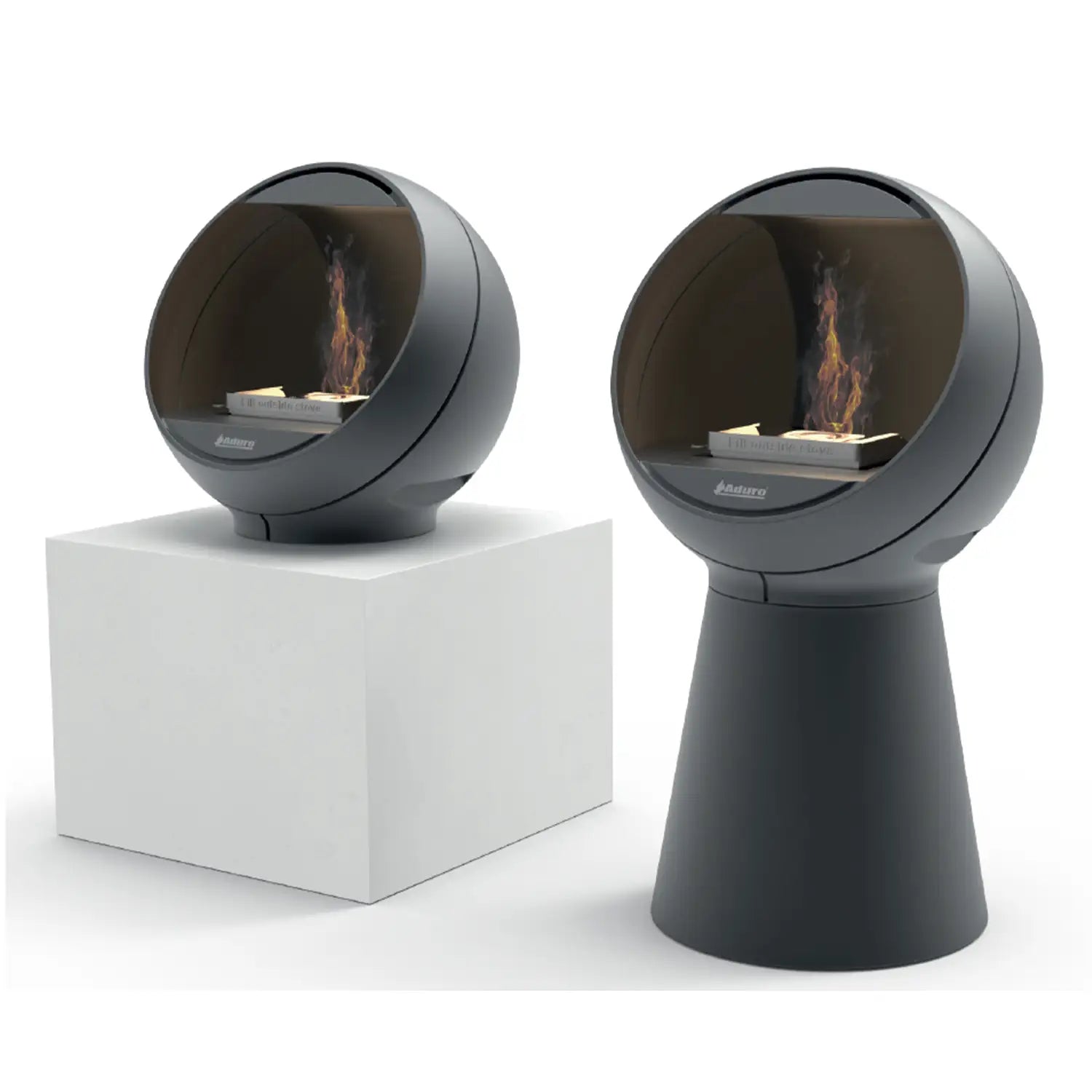 Aduro B5M Bioethanol-Kamin mit Bodenständer