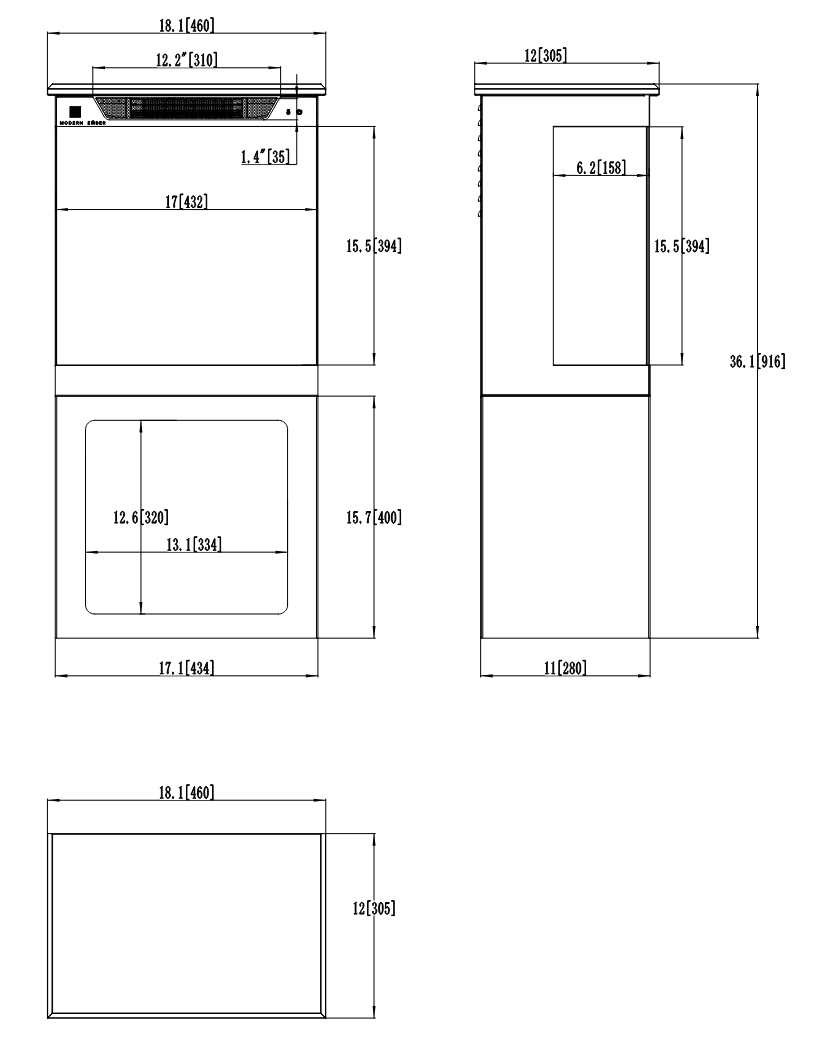 Tower + Stativ - Sort