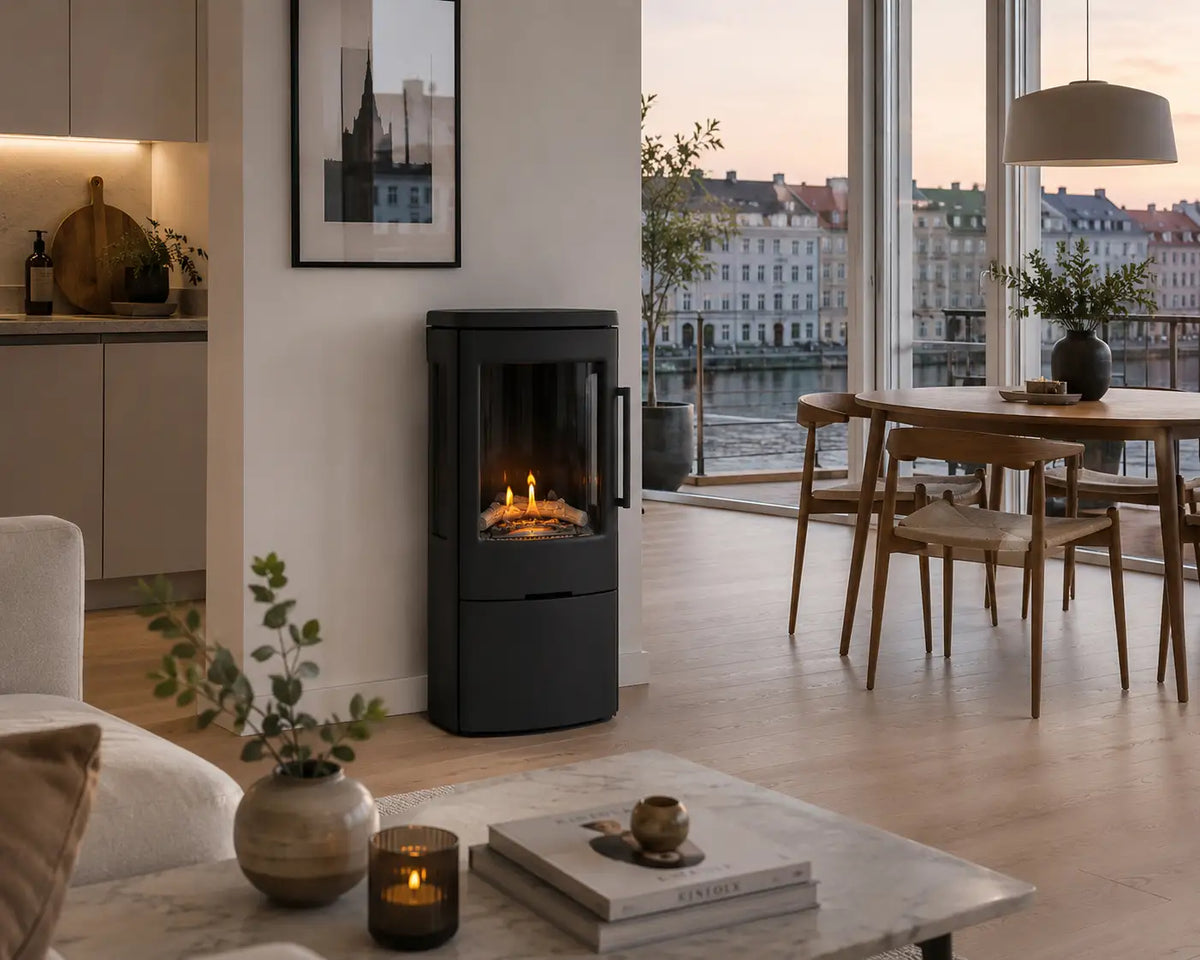 Biotronic 44HG Freestanding Bioethanol Fireplace