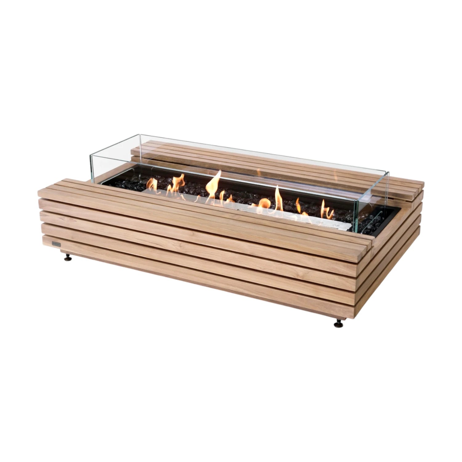 Cosmo 50 – Teak Bioethanol-Feuerstelle