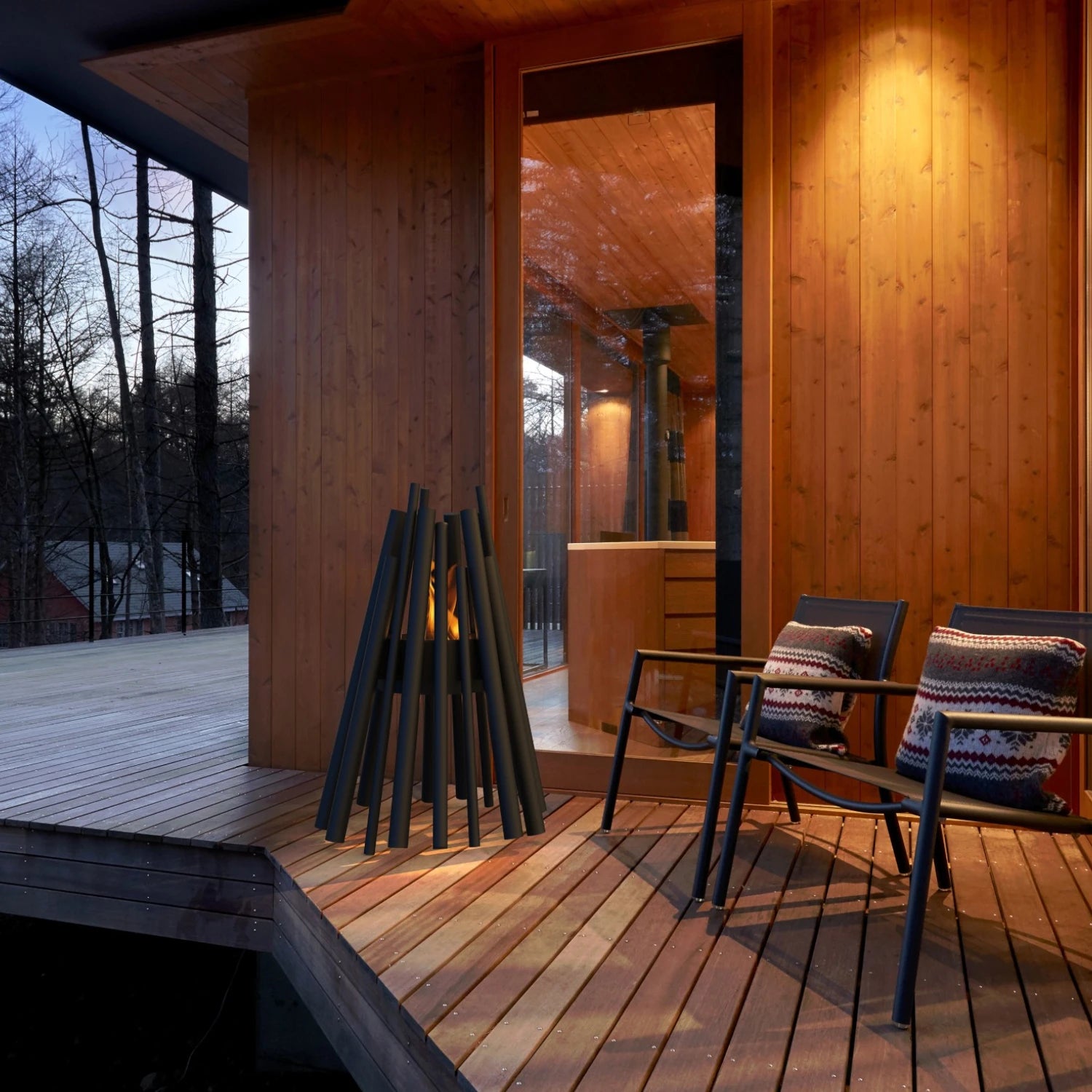 Stix 8 Outdoor-Kamin