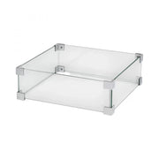 Quadratisches Sicherheitsglas für Gasbrenner