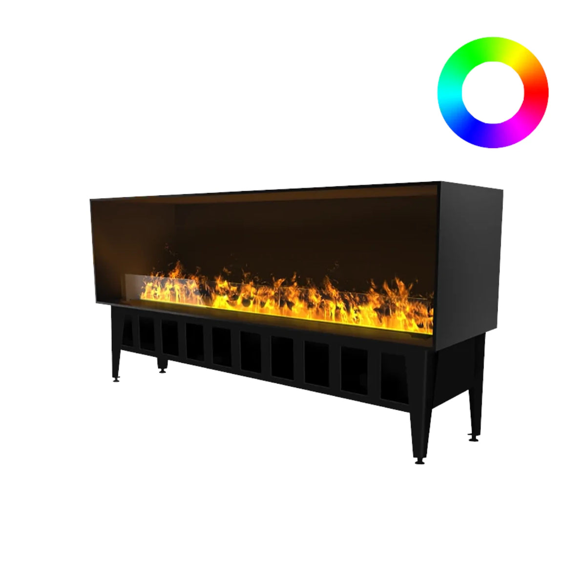 Incanto 1500 WF Multicolour Built-in Water Vapour Fireplace