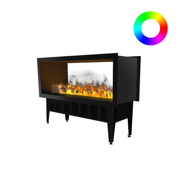 Incanto 1000 ST Multicolour Durchsichtiger Wasserdampfkamin