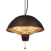 Terrassenheizer 600/ 1500W, HA, Ø42 cm, Schwarz