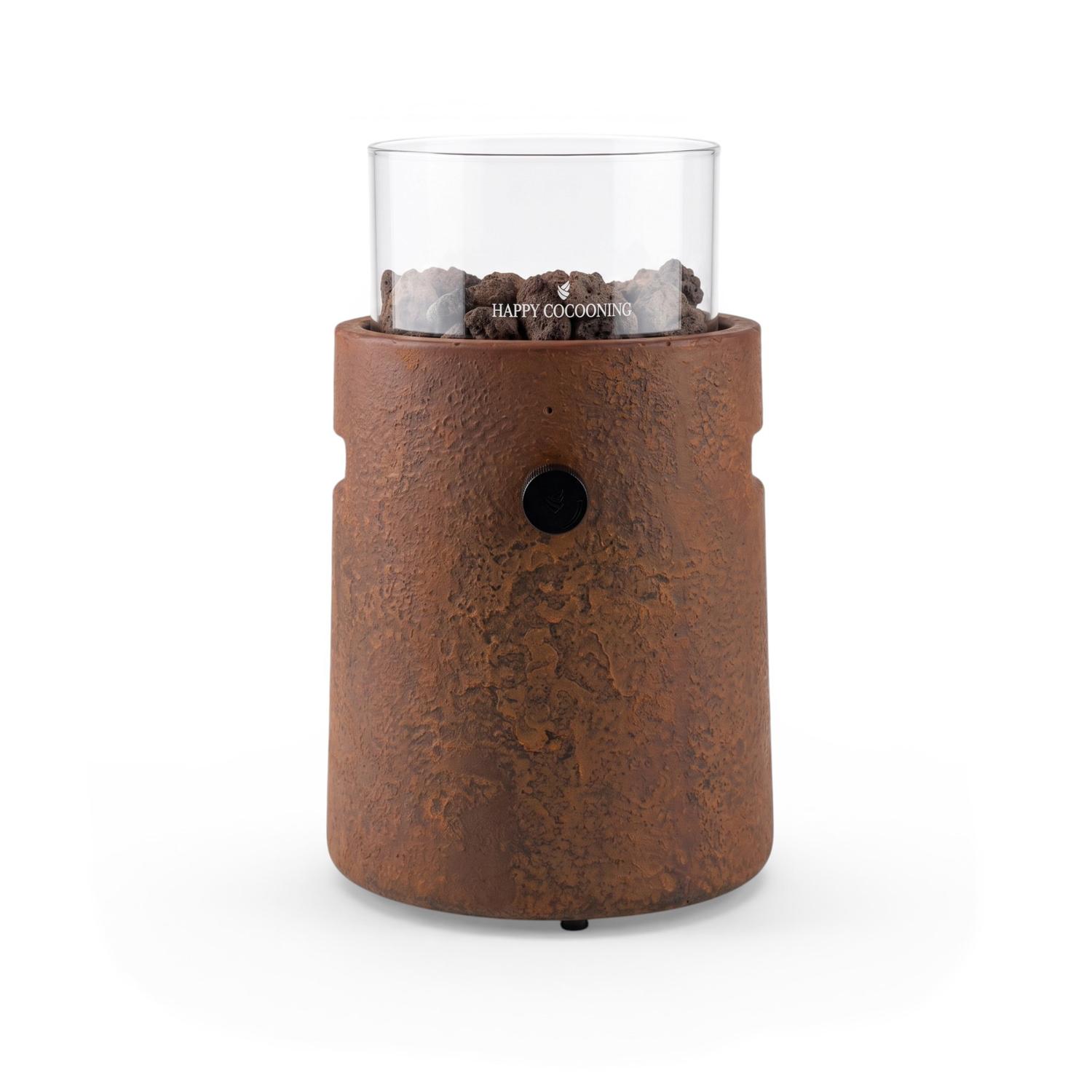 Lumi Cone Braun – Tisch-Gaskamin