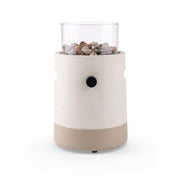 Lumi Cone Split Beige – Tisch-Gaskamin