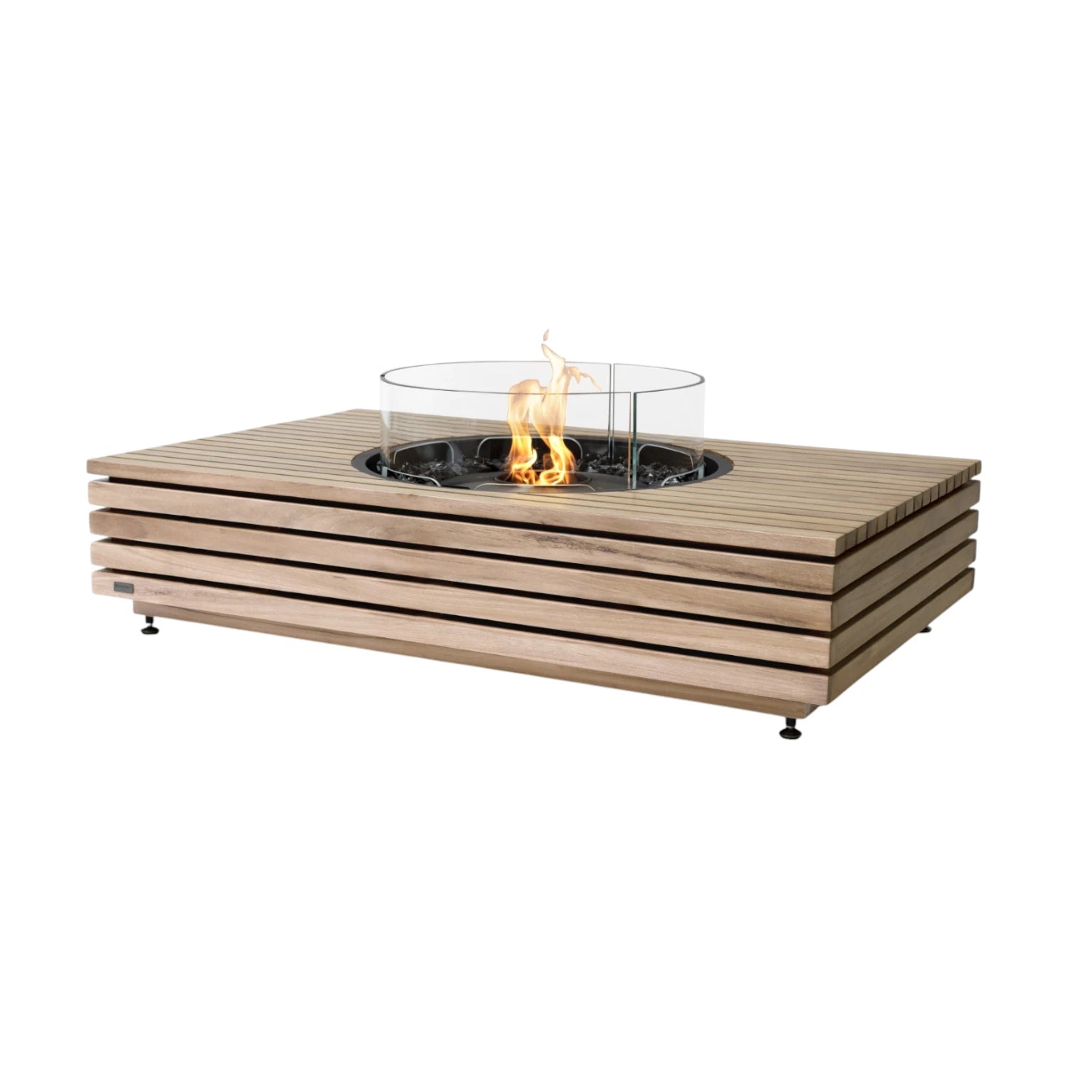 Martini 50 – Teak Bioethanol-Feuerstelle