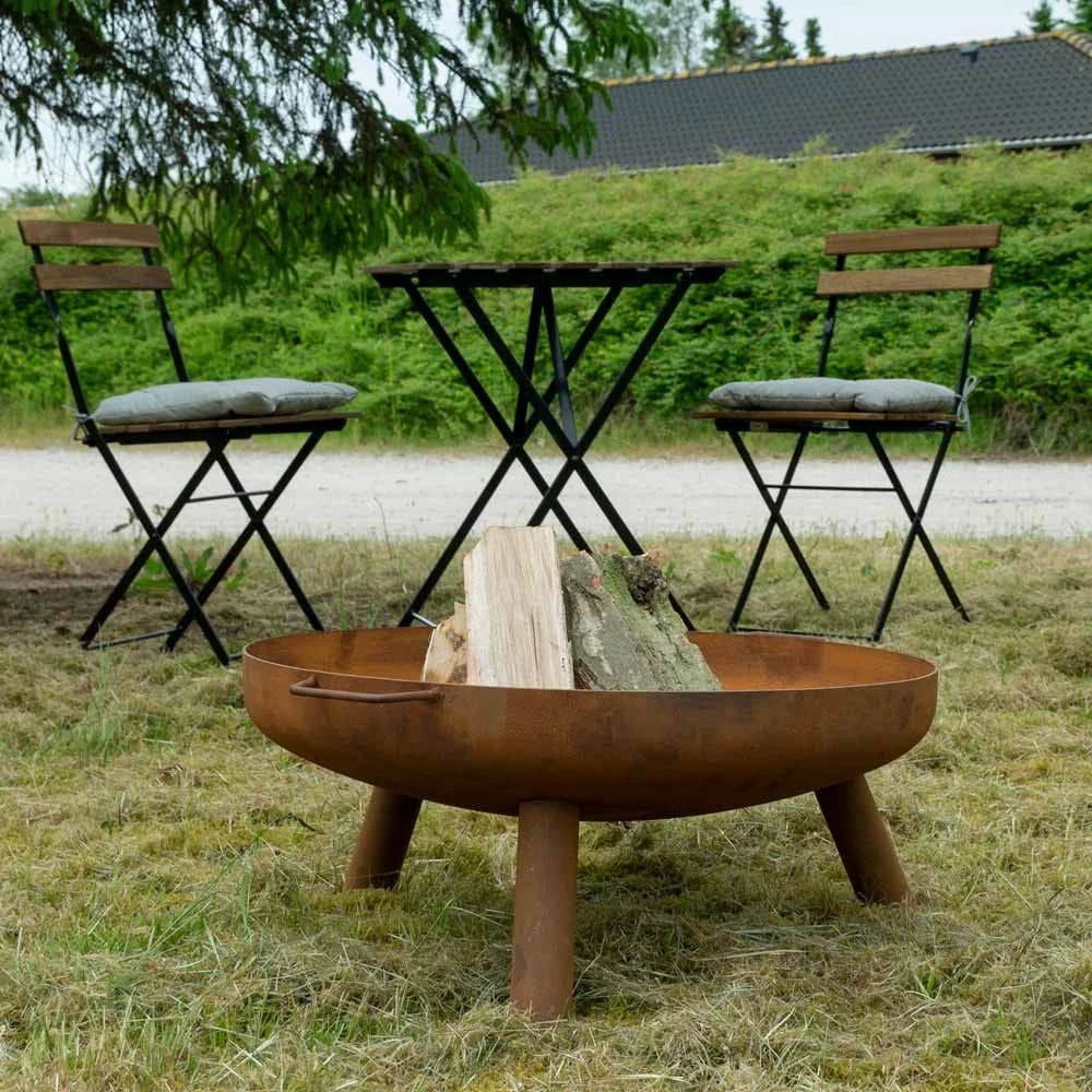 Oman Corten Steel Fire Pit - Ø60