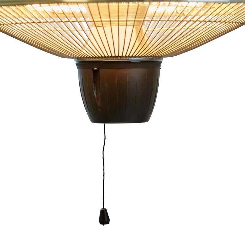 Terrassenheizer 600/ 1500W, HA, Ø42 cm, Silber