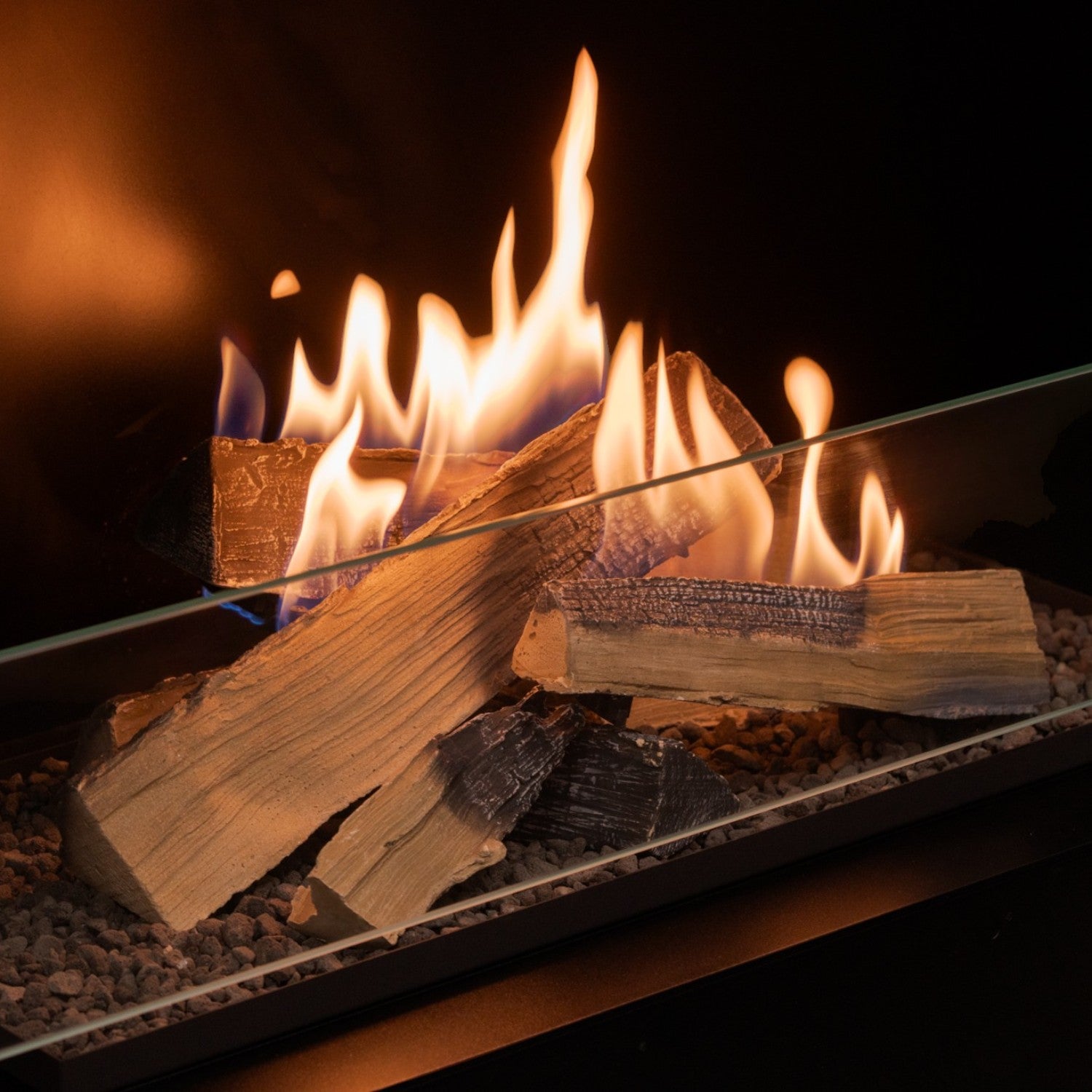 Flogs Box 800 einseitig – Bioethanol-Kamin
