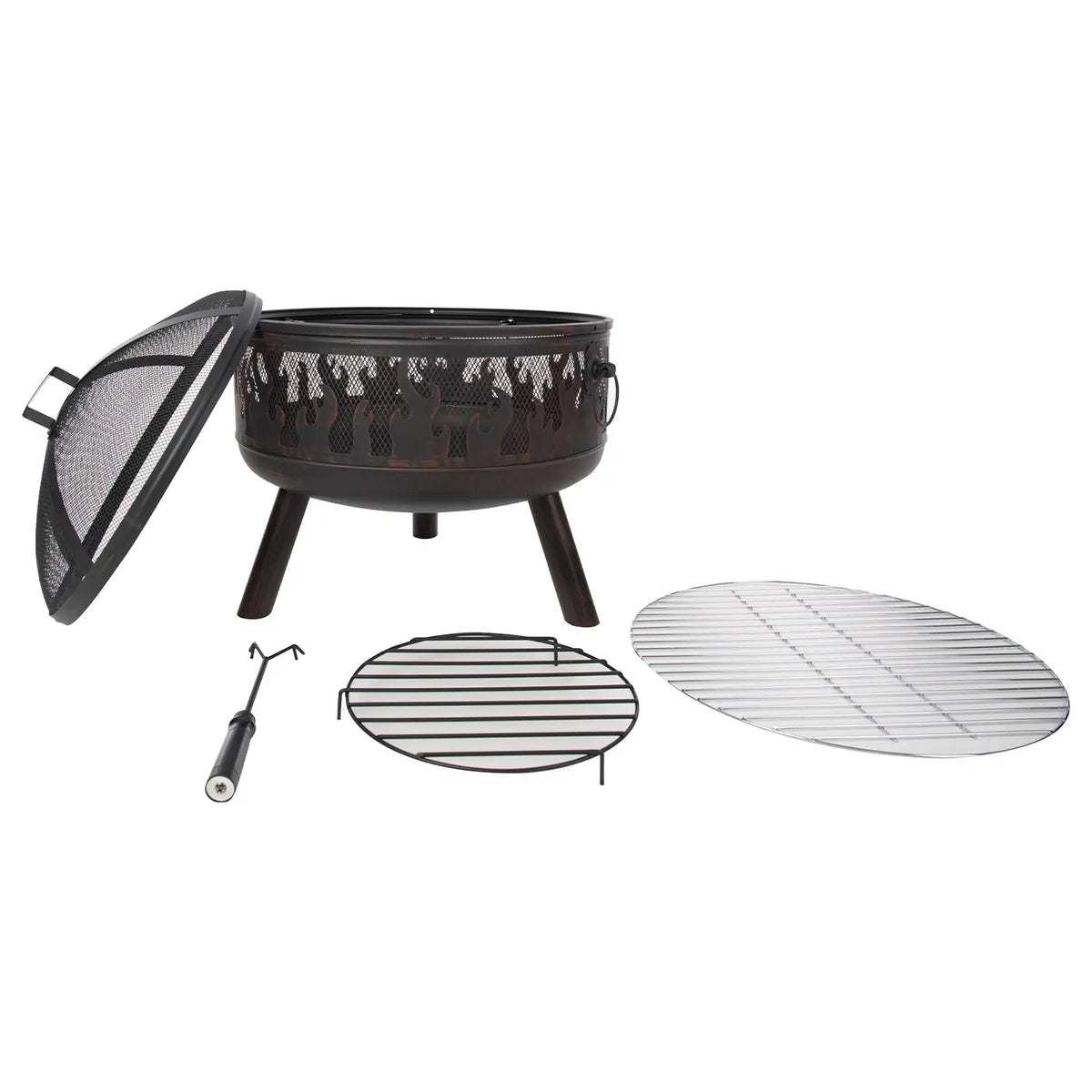 Blazer Feuerstelle mit Grill