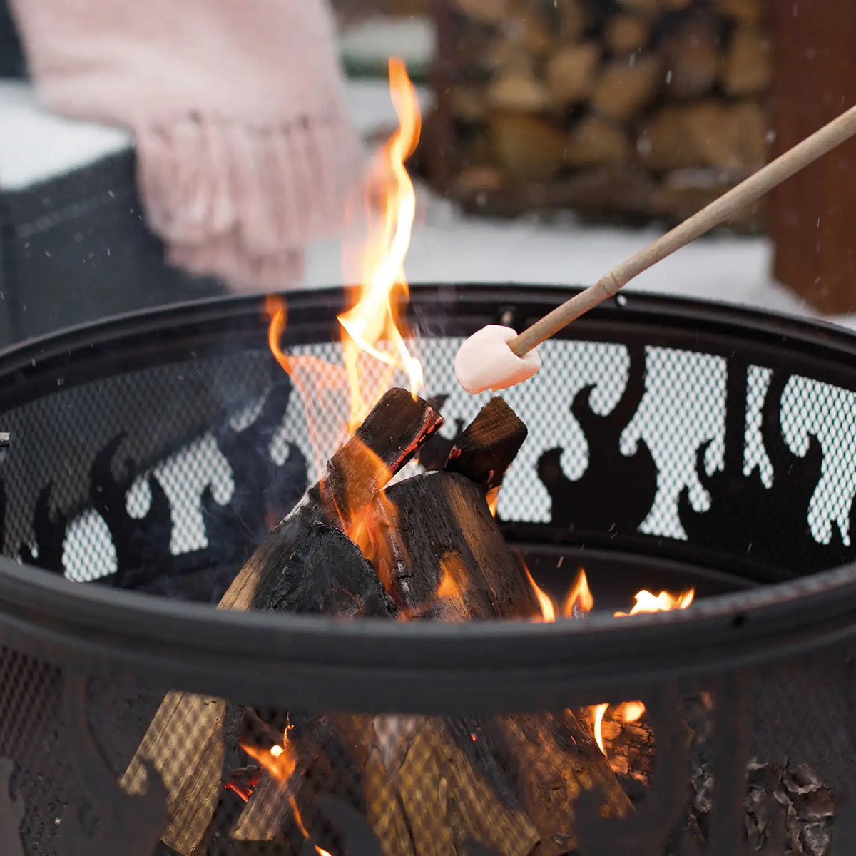 Blazer Feuerstelle mit Grill