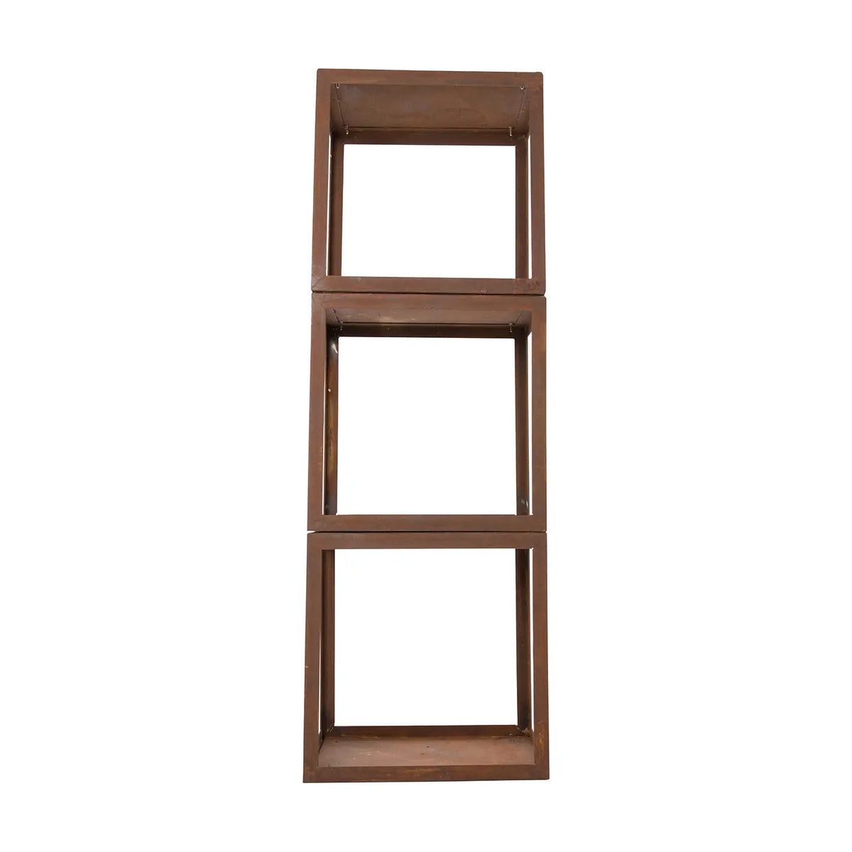 Kaminholzlager aus Cortenstahl - 50 cm