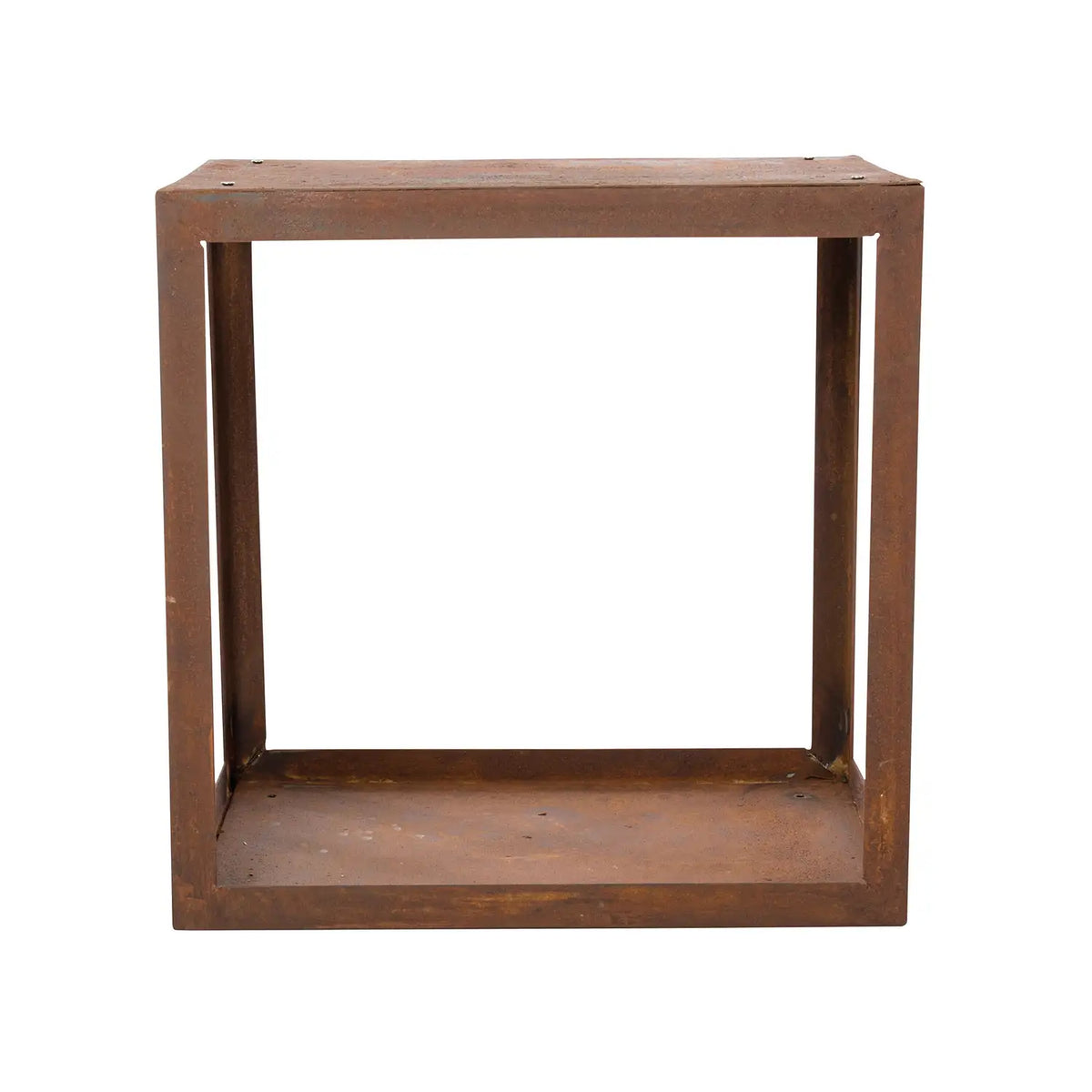 Kaminholzlager aus Cortenstahl - 50 cm