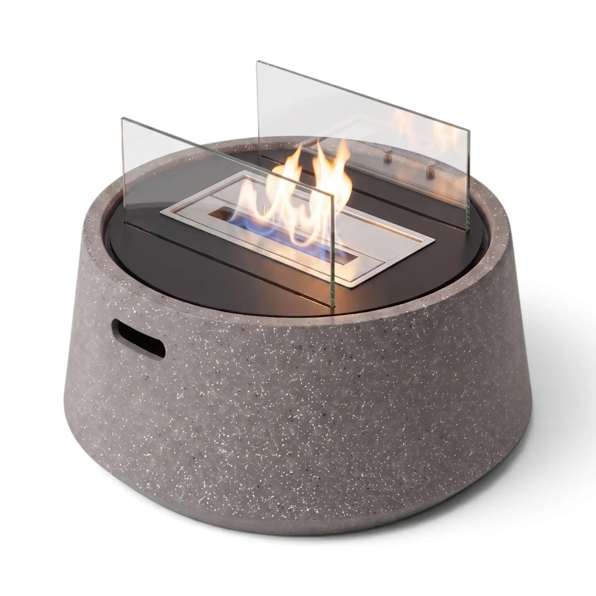 KELO – Granitgrau – Outdoor-Bioethanol-Kamin