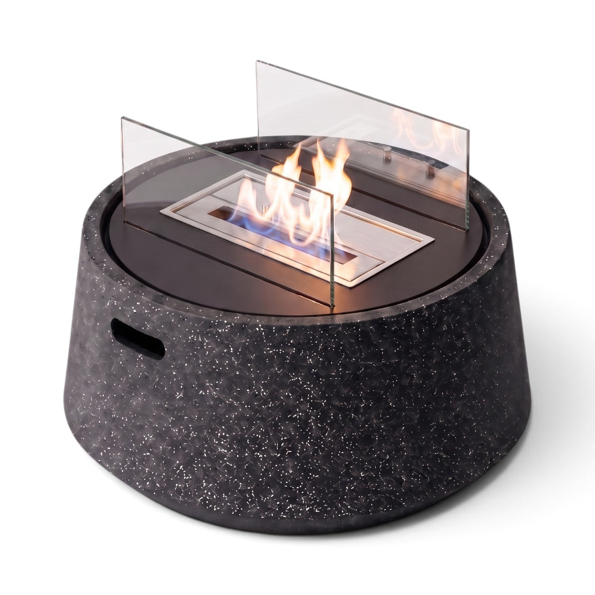 KELO – Granit Schwarz – Outdoor-Bioethanol-Kamin