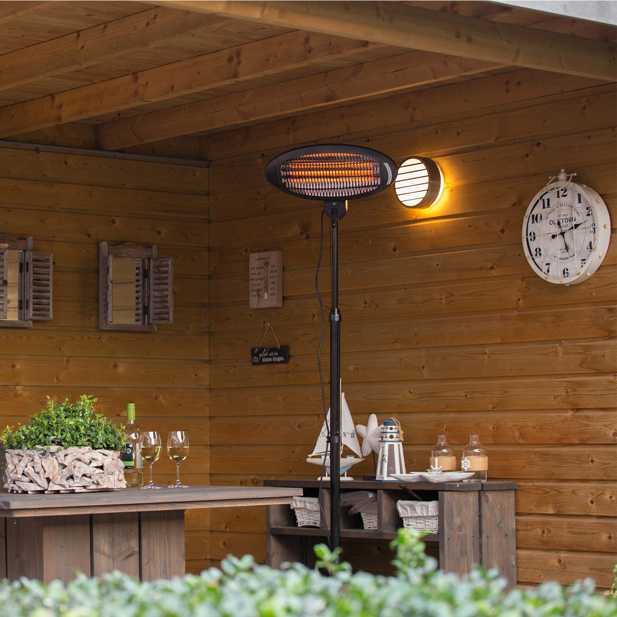 Elektra Terrassenheizer 2000 Watt stehend