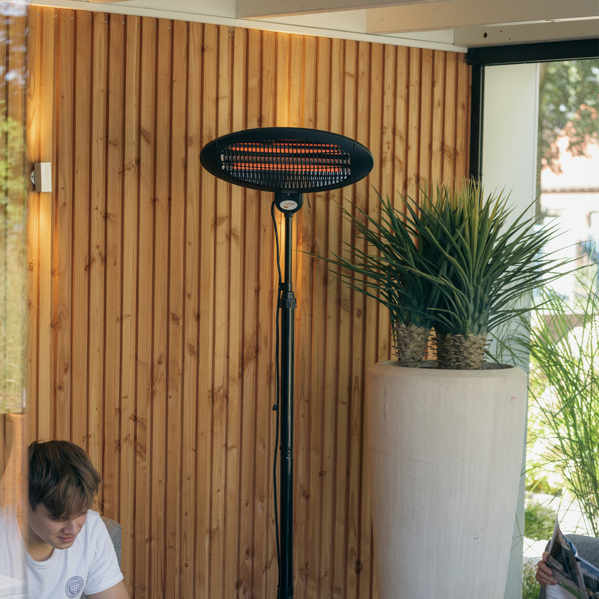Elektra Terrassenheizer 2000 Watt stehend
