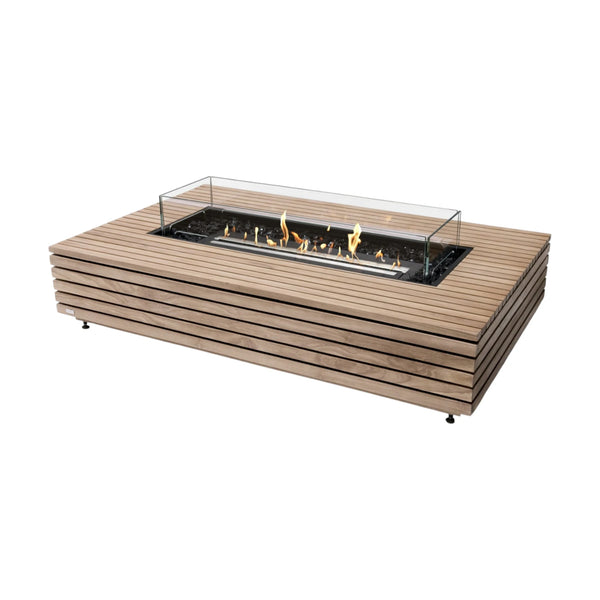 Wharf 65 – Teak Bioethanol-Feuerstelle