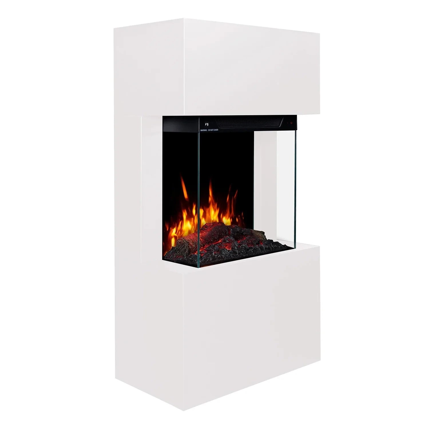 Texel elektrischer Kamin - Weiß