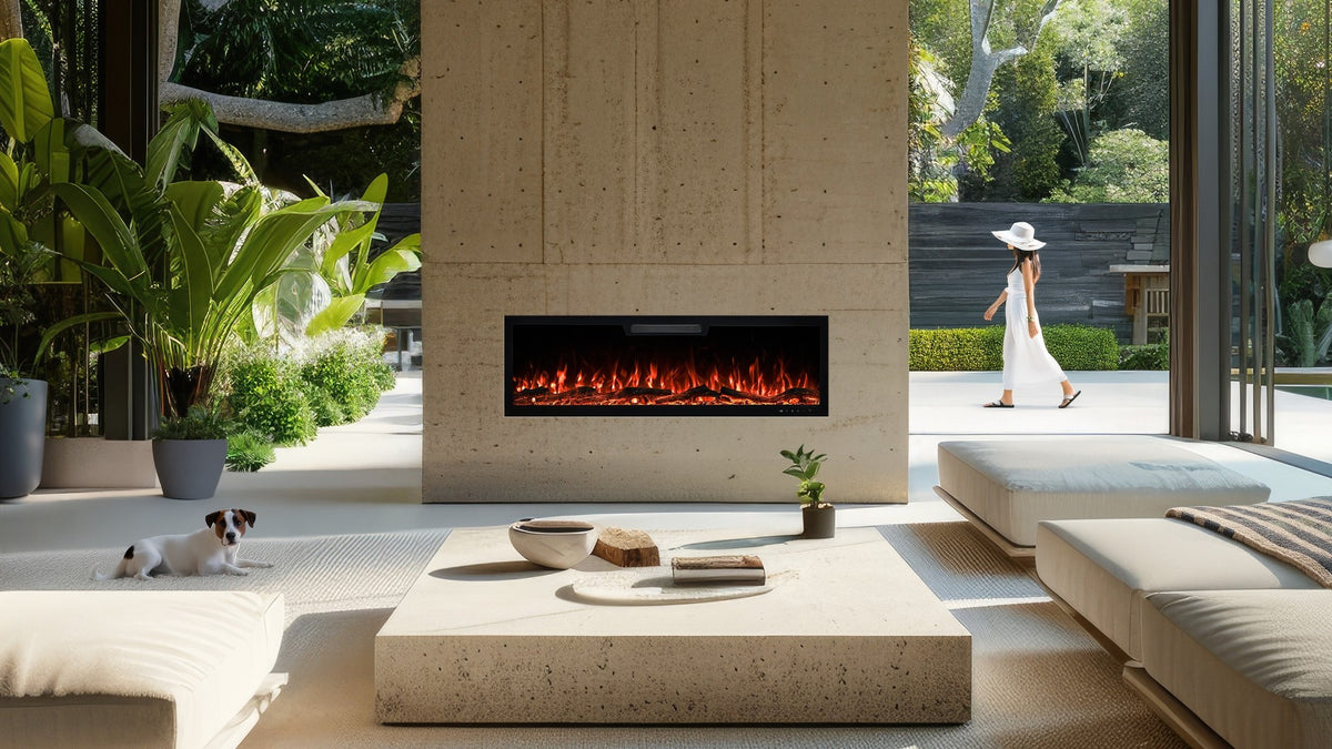 Aflamo Elite 127 cm Elektrisk Kamin