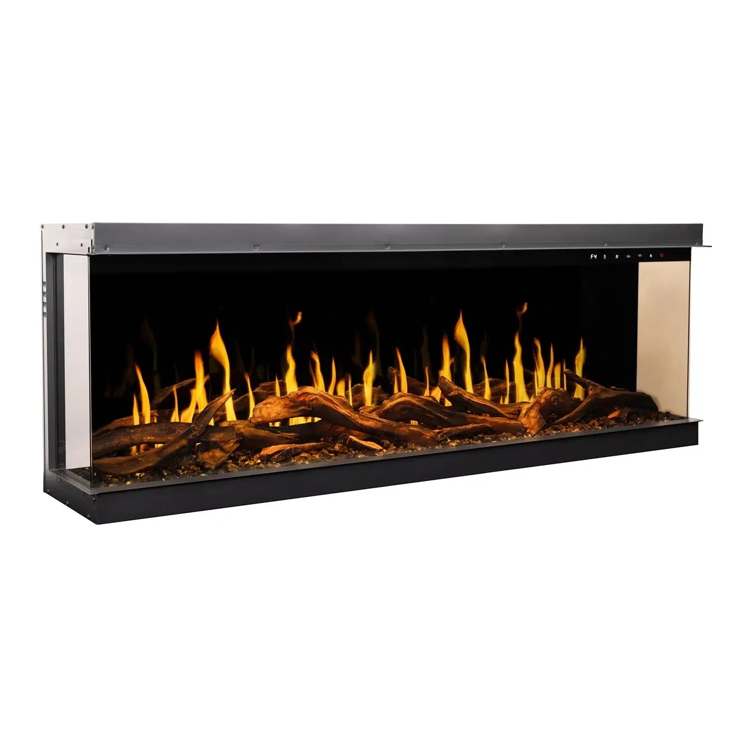 Aflamo Guld 132 cm elektrisk pejs