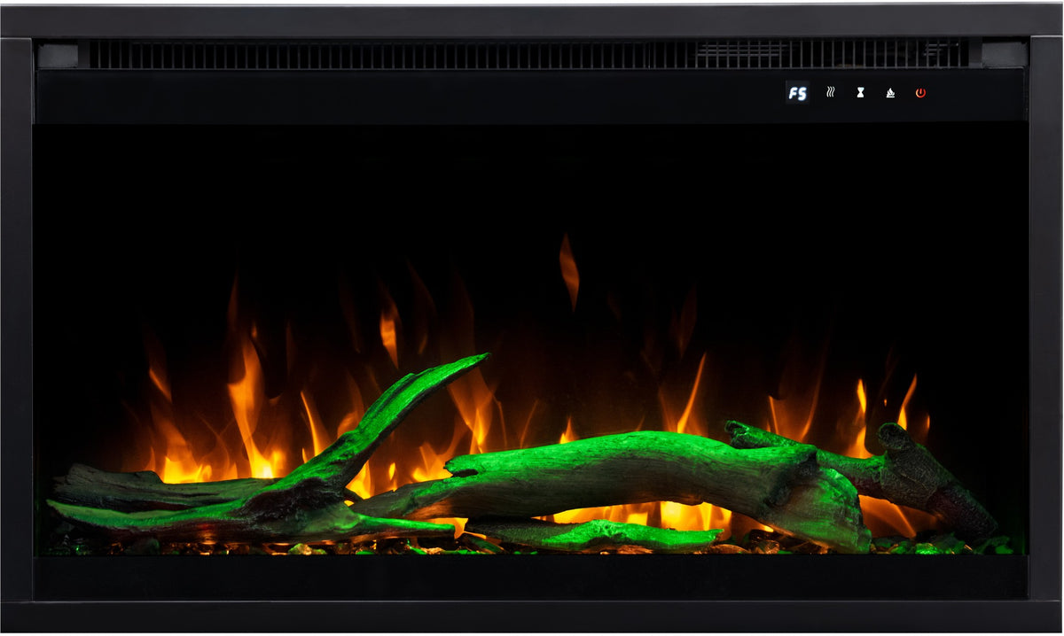 Aflamo 3D Elektrokamin-Einsatz 35" (90 cm)