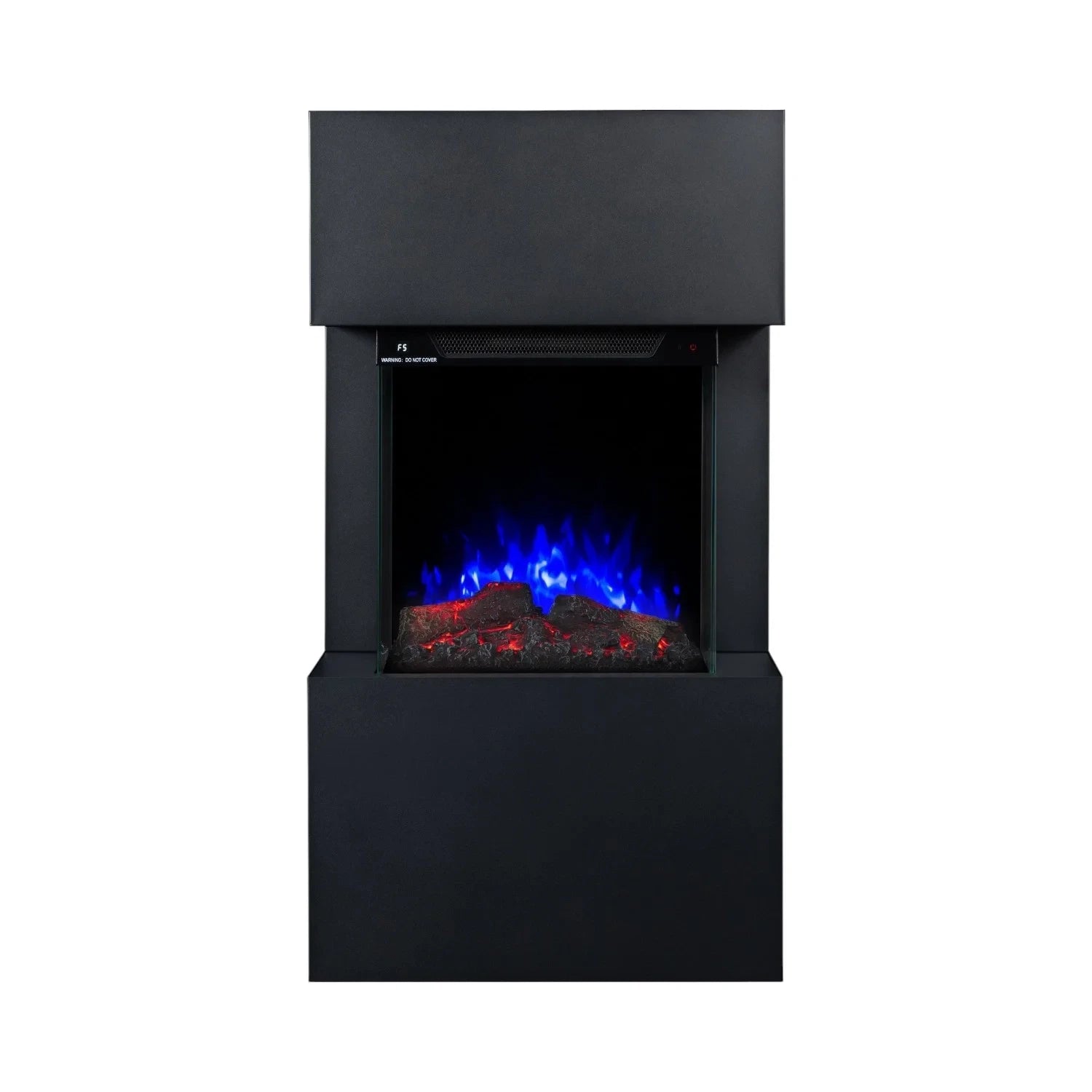 Texel Elektrischer Kamin - Schwarz
