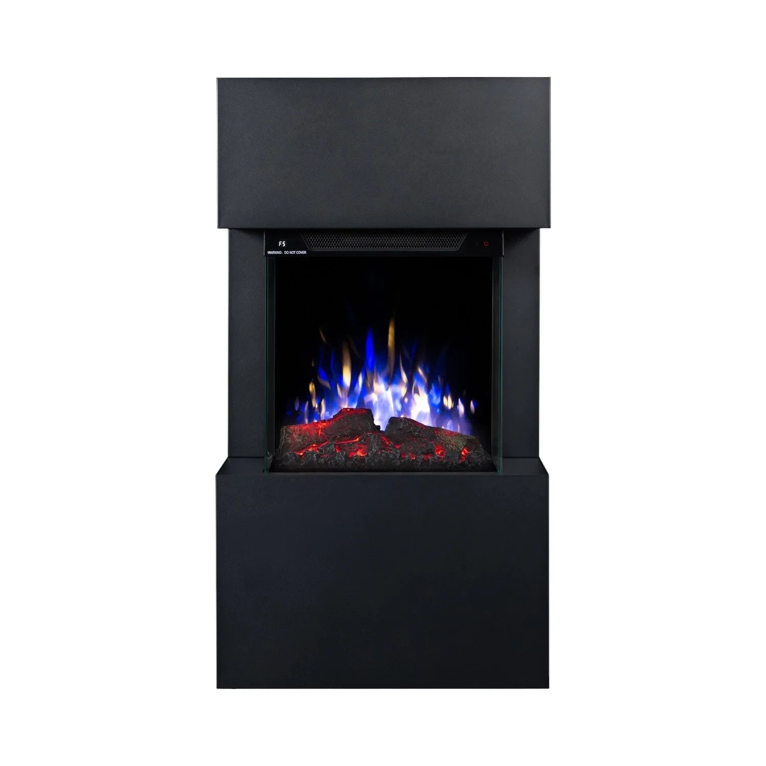 Texel Elektrischer Kamin - Schwarz