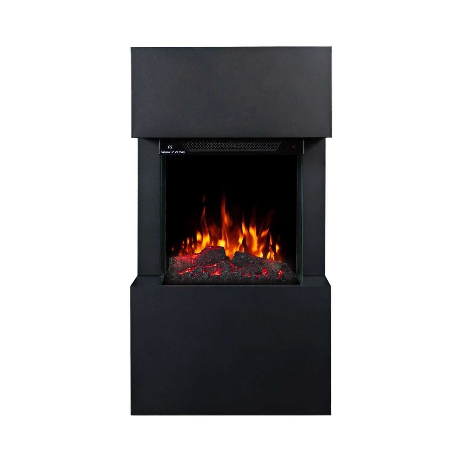 Texel Elektrischer Kamin - Schwarz