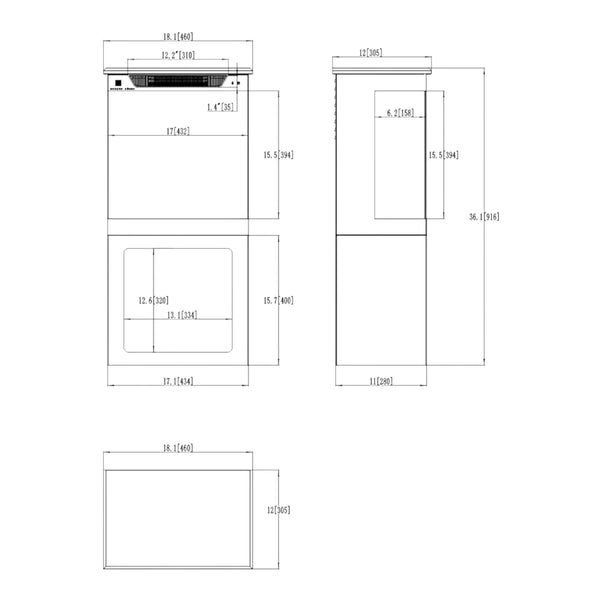 Tower + Stativ - Sort
