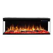 Unique 107 cm - Three-sided Electric Fireplace