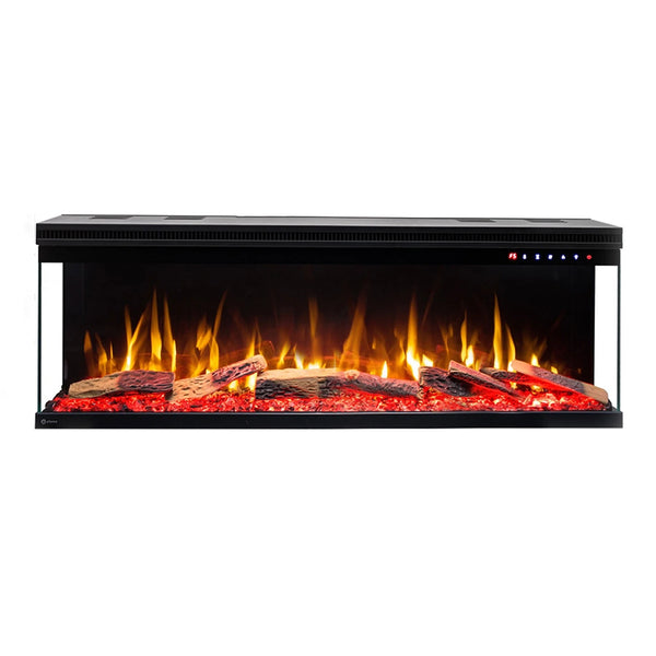 Unique 107 cm - Three-sided Electric Fireplace
