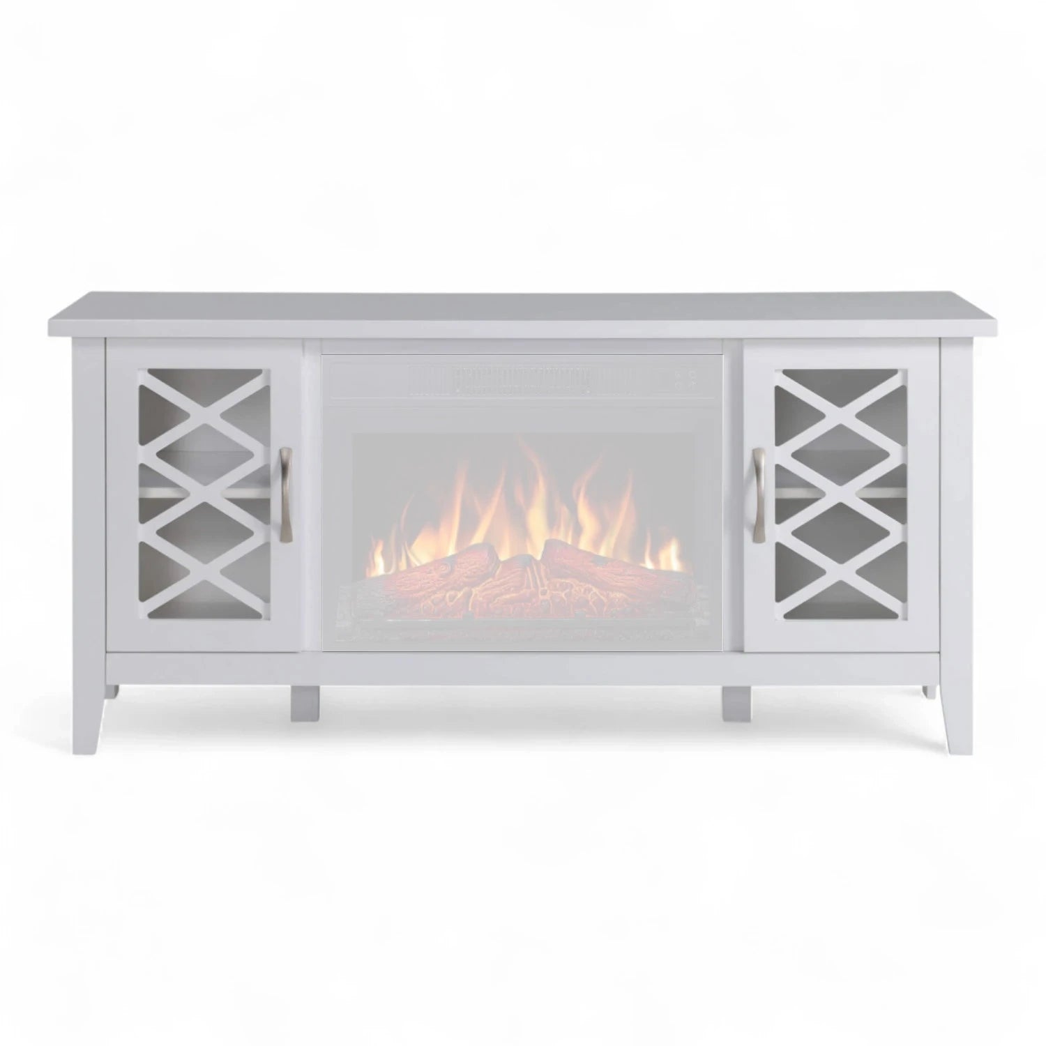 Odessa Fireplace Mantel - White (Frame Only)