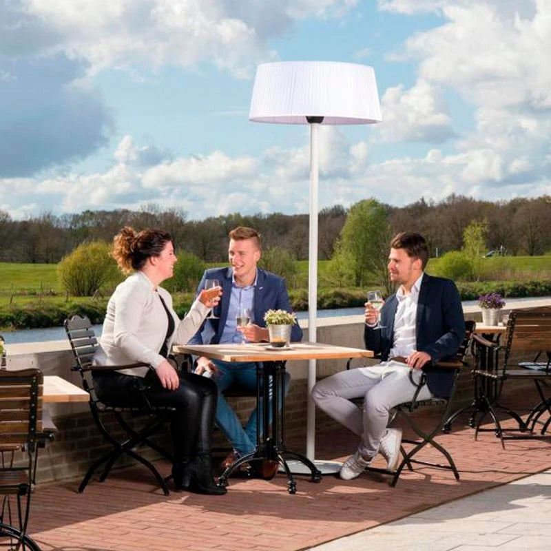 Artix Terrassenheizer stehend weiß 2100 watt