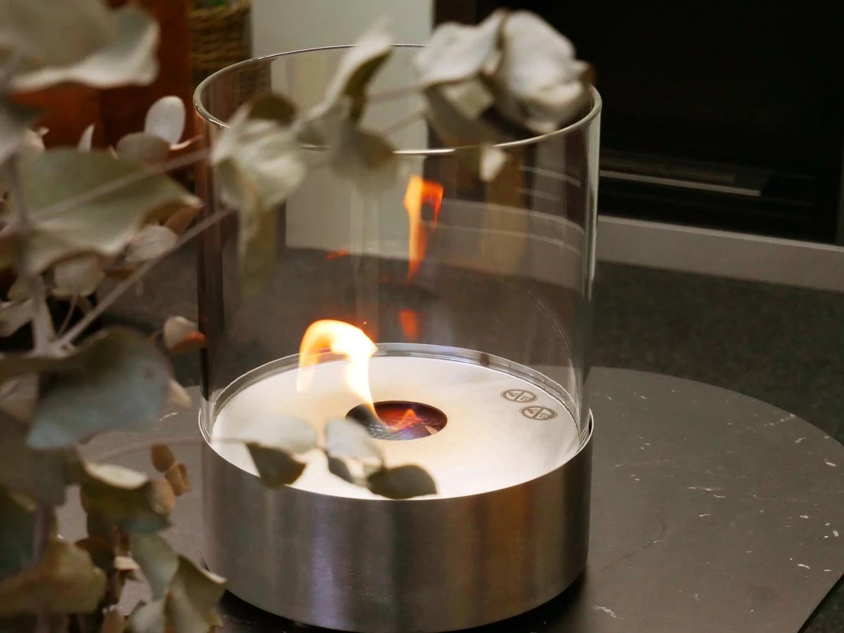 Southwark Rund Bioethanol-Tischkamin - Stahl