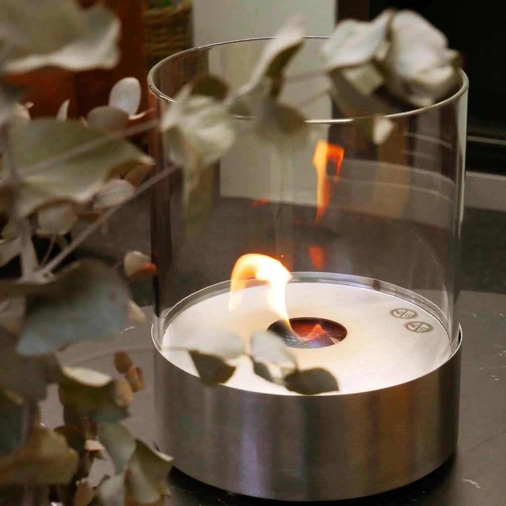 Southwark Rund Bioethanol-Tischkamin - Stahl